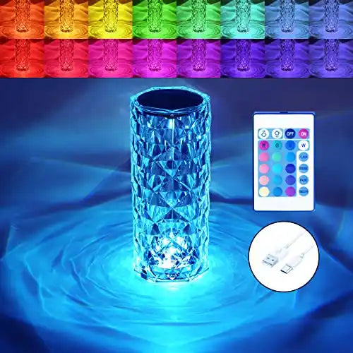 Elieten™ Crystal RGB Tischleuchte